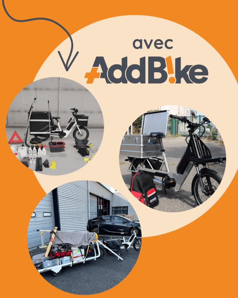Ceci est un carrousel LinkedIn sur l'aspect RSE d'AddBike