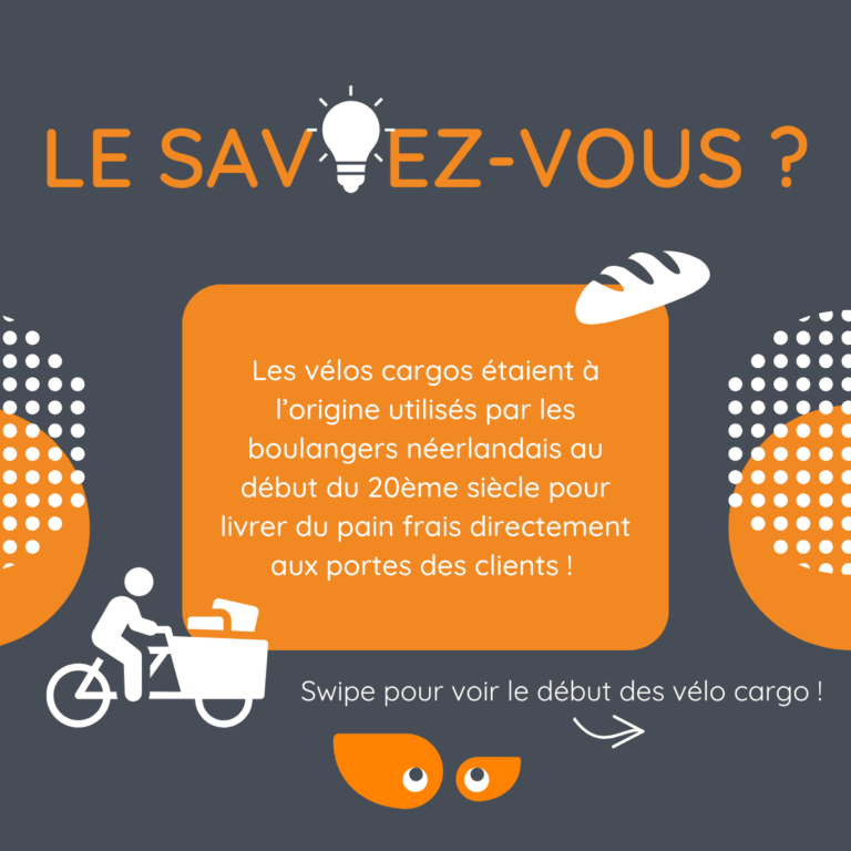 Un post Instagram sur les vélo cargo